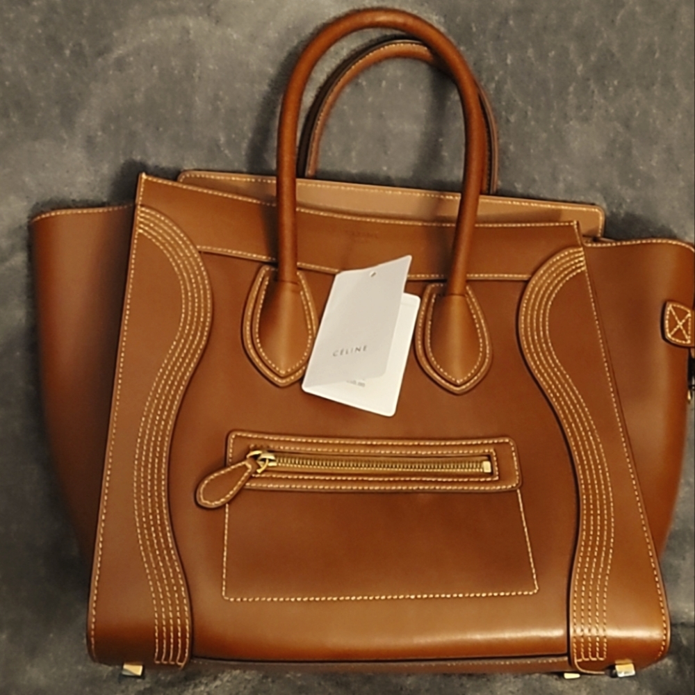 Celine Micro luggage Tote Handbag 🤎